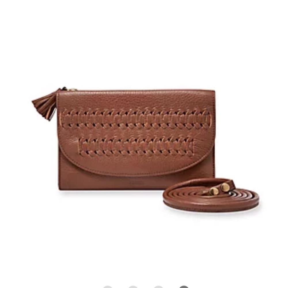 EUC Fossil Sophia Wallet Crossbody Bag